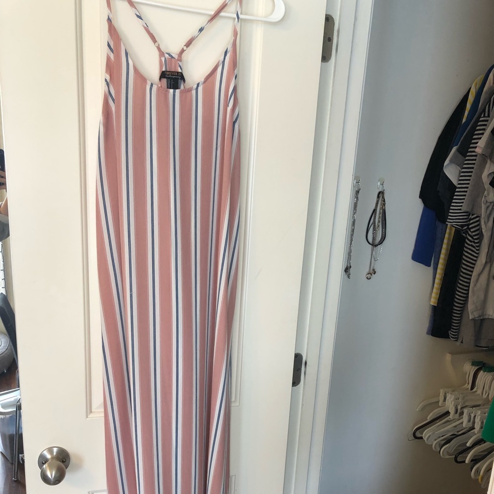 Maxi striped dress